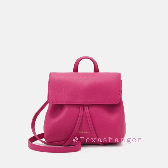 NWT Mansur Gavriel Mini Soft Lady Bag Handbag Dolly Pink - Picture 8 of 16